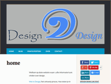 Tablet Screenshot of design2design.nl